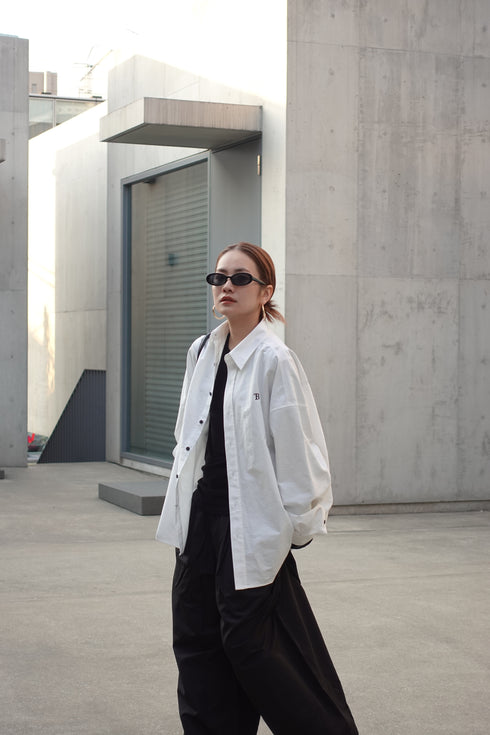 エンブロイダリーBIGシャツ